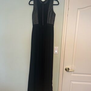 Elegant Black Sleeveless Dress